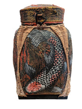 Load image into Gallery viewer, Large Koi Rice Basket