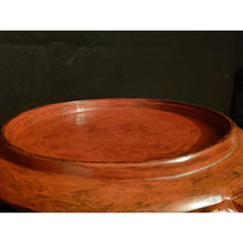 Load image into Gallery viewer, Antique Burmese Lacquer Three-Footed Tray