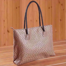 Load image into Gallery viewer, Vegan Ostrich Tote