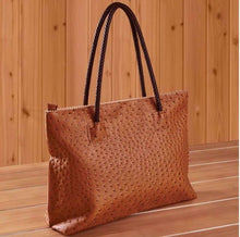 Load image into Gallery viewer, Vegan Ostrich Tote