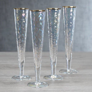 Aperitivo Slim Champagne Glasses Two Pair