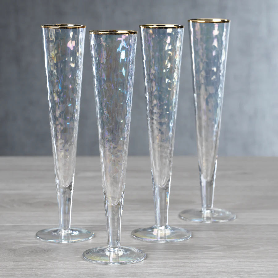 Aperitivo Slim Champagne Glasses Two Pair