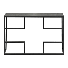 Aperio Black Iron Console Table