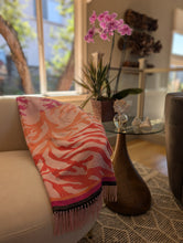 Load image into Gallery viewer, Coral Lightweight Throw Blanket
