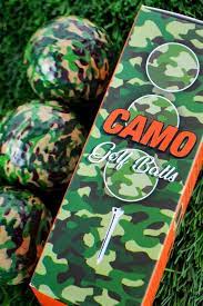 Camo Golf Balls