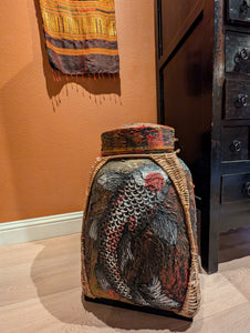 Large Koi Rice Basket