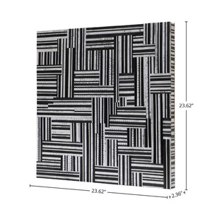 Recycle Magazine Wall Deco Black/White