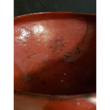 Load image into Gallery viewer, Antique Burmese Red Lacquer Rattan Bowl
