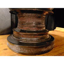 Load image into Gallery viewer, Early 20th Century Burmese Lacquer Pagoda Lamps - a Pair
