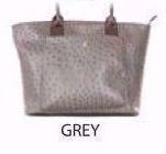 Load image into Gallery viewer, Front Pocket Vegan Ostrich Tote
