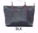 Front Pocket Vegan Ostrich Tote