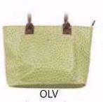 Load image into Gallery viewer, Front Pocket Vegan Ostrich Tote
