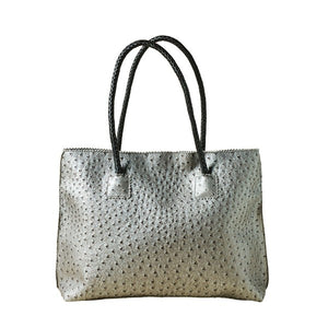 Vegan Ostrich Tote